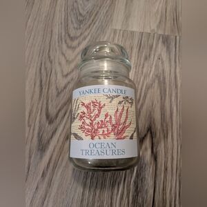 Yankee Candle Ocean Treasures Large Jar 22oz Single Wick EUC